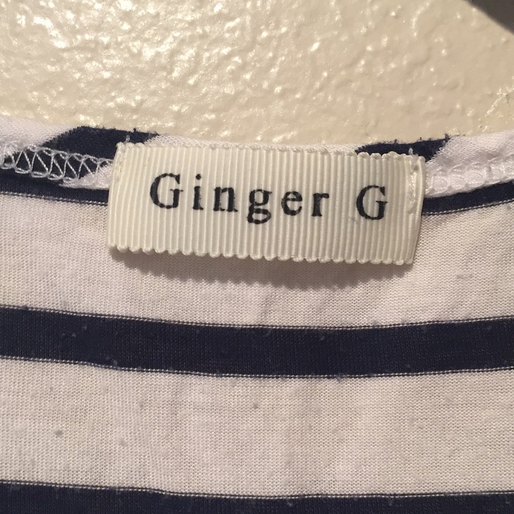Stripped Ginger G tank top - Picture 3 of 4